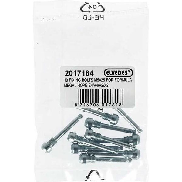 Pinza Freno Elvedes Hope H4/V4/X2/V2 10 Pezzi Trasparente Trasparente Taglia Unica-image