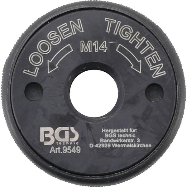 Bgs Dado Di Serraggio Rapido Per Smerigliatrice Angolare M14 - 9549-image
