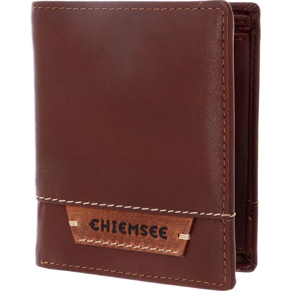 Chiemsee Pelle Portafoglio Paraguay Wallet High With Flap Cognac Marrone-image