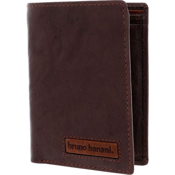 Bruno Banani Pelle Portafoglio Den Haag Wallet High With Flap Brown / Cognac Marrone-image