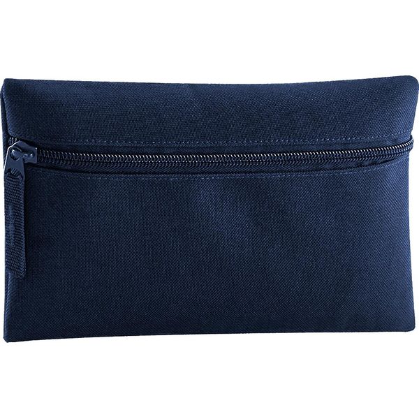 Astuccio Per Matite Quadra Classic Astuccio Per Matite Con Zip (2 Pezzi/Confezione) BC4357 (Taglia Unica) (Blu Navy)-image