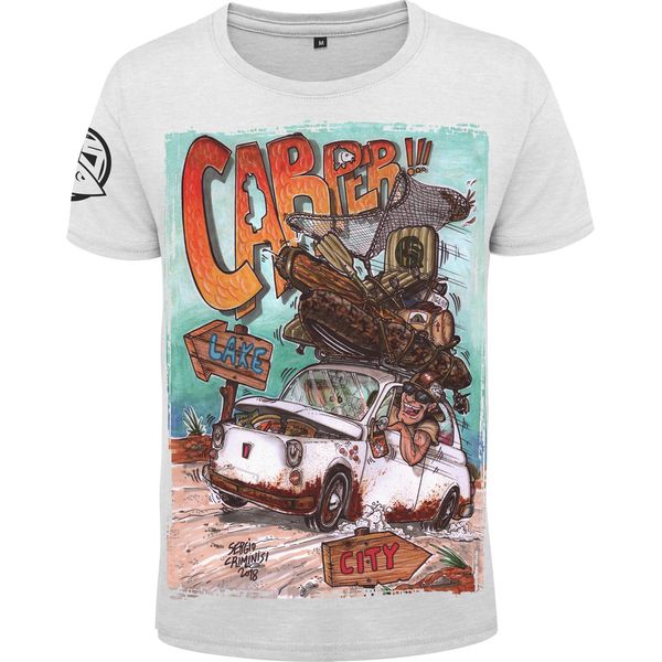 Hotspot Design T-Shirt Carper, L, Bianco, T-Shirt Per Pescatori Di Carpe, 010001503-image