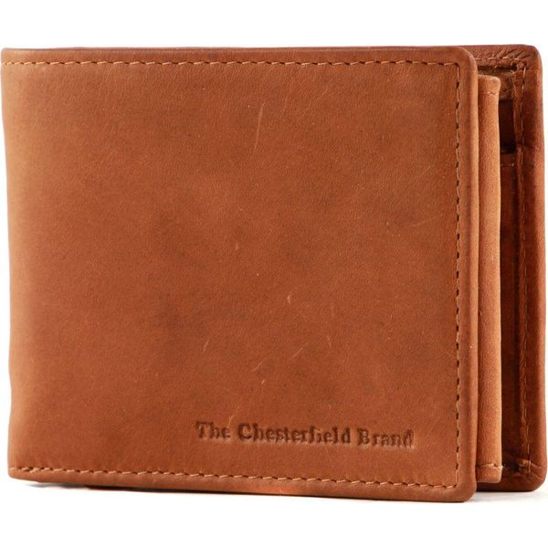 The Chesterfield Brand Pelle Portafoglio Marvin Billfold Cognac Marrone-image