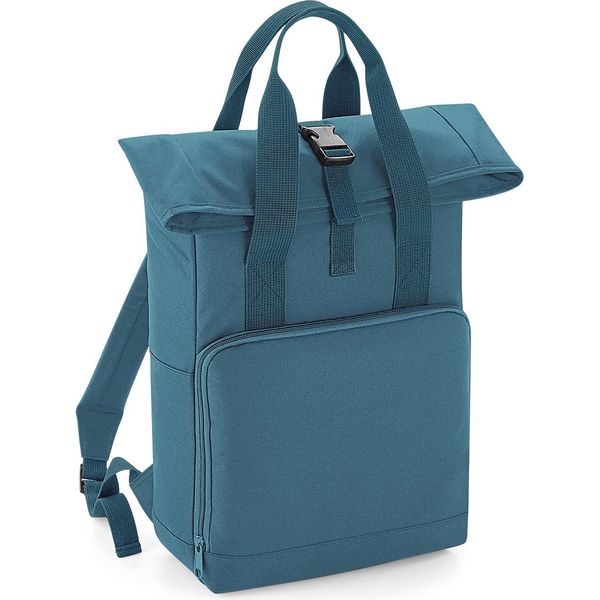 Bagbase Zaino Roll-Top Con Doppia Maniglia RW7125 (Taglia Unica) (Blu Medio)-image