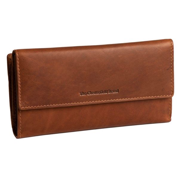 The Chesterfield Brand Portafoglio Dahlia Flap Wallet Cognac Marrone-image