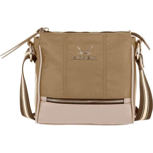 Sansibar Borsa A Tracolla Borsa A Tracolla Zip Bag Taupe Beige-image
