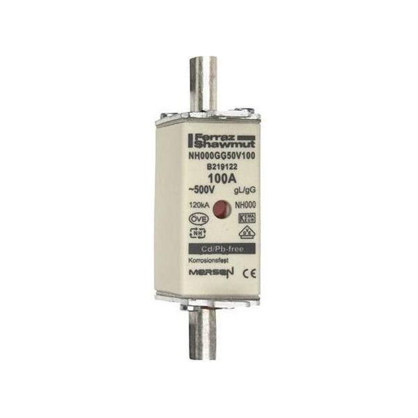 NH-ZERO 100A Fusibile Di Collegamento, Dimensione 000, AC500V - Fusibile A Bassa Tensione Hrc NH000 100A NH00...-image