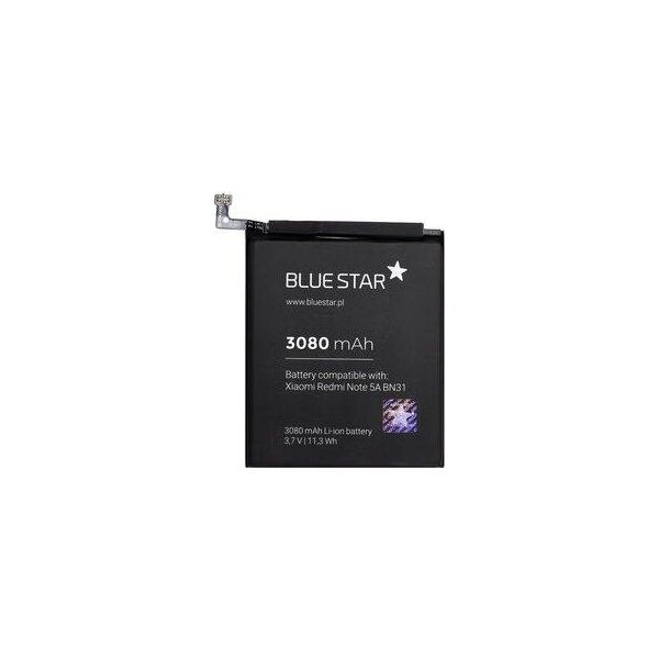 Bluestar Batteria Di Ricambio Compatibile Con Xiaomi Redmi Note 5A / 5X 3080Mah Li-Lon Batteria Di Ricambio Accu BN31-image