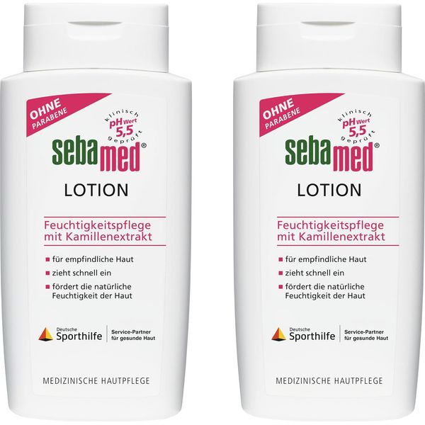 Sebamed Lozione Idratante Con Estratto Di Camomilla 400Ml Confezione Da 2 Pz-image