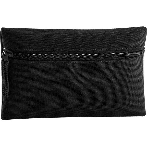 Astuccio Per Matite Quadra Classic Astuccio Per Matite Con Zip (2 Pezzi/Confezione) BC4357 (Taglia Unica) (Nero)-image