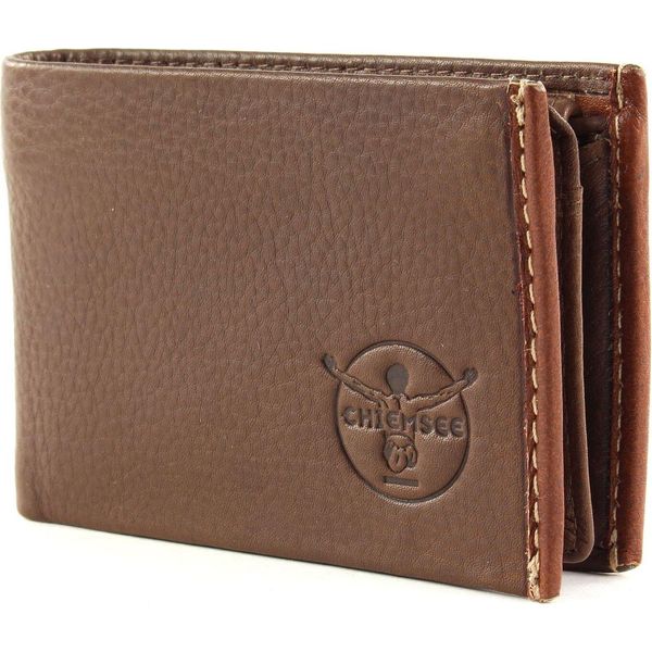 Chiemsee Pelle Portafoglio Malawi Wallet With Flap Brown Marrone-image