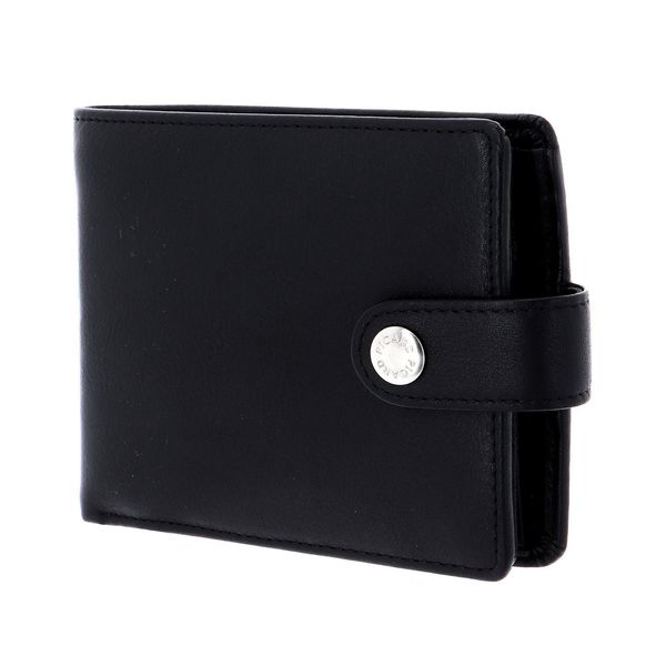 Picard Pelle Portafoglio Brooklyn Bifold Wallet With Flap Black Nero-image