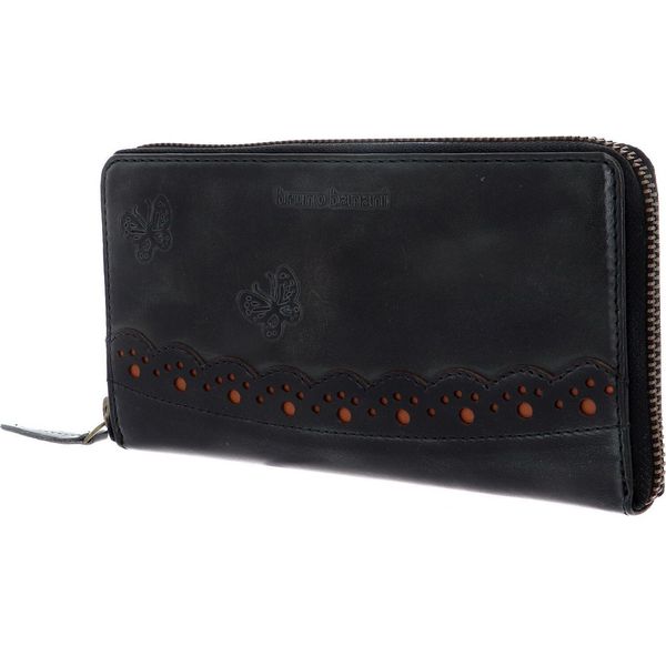 Bruno Banani Portafoglio Ziloo Zip Around Wallet Black Nero-image