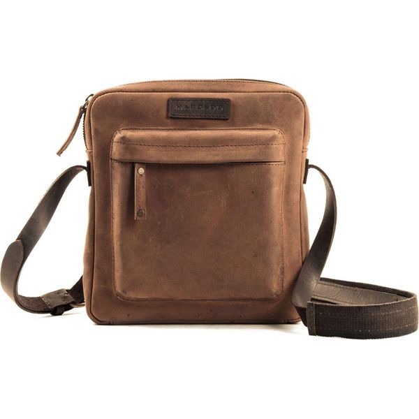 Harold's Pelle Borsa A Tracolla Antic Crossbag Nature Marrone-image