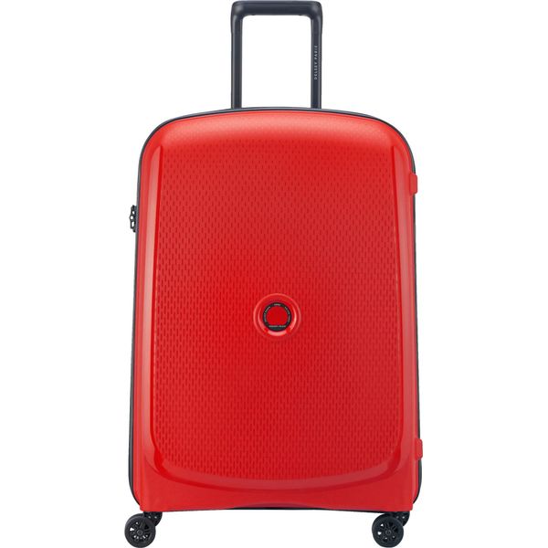 Delsey Paris Carrello Belmont Plus 4 Double Rolls Trolley 71 Red Rosso-image