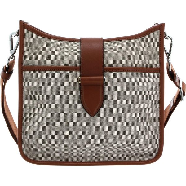 Decadent Pelle Borsa A Tracolla Borsa A Tracolla Isabella Small Canvas Crossover Cognac Marrone Multicolore-image