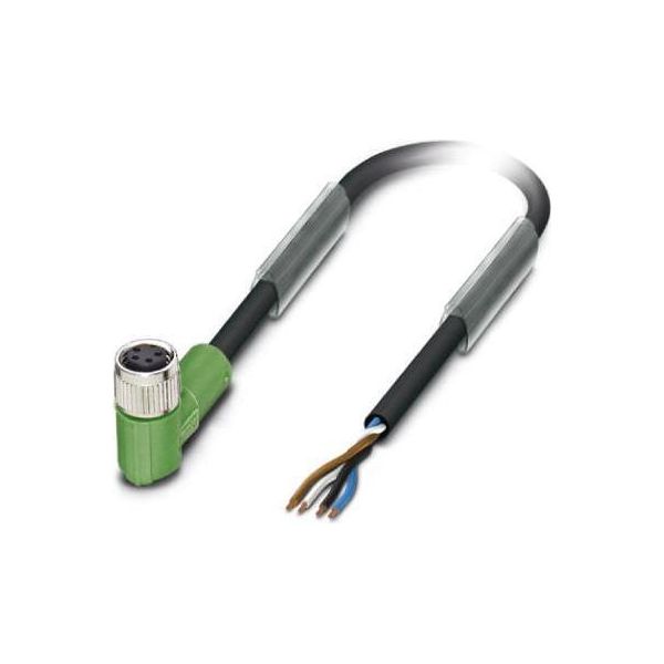 Phoenix Contact Sensor-/Aktor-Kabel M8 (90°) Buchse Offen 10.0 M (SAC-4P-10,0-PUR/M 8FR)-image