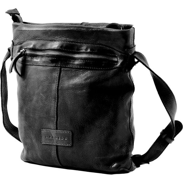 Harold's Pelle Borsa A Tracolla Submarine Crossbag Black Nero-image