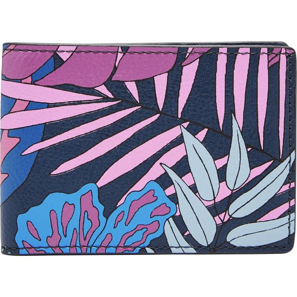 Fossil Portafoglio Palmer Fpw Bifold Wallet Multi Blu Multicolore-image