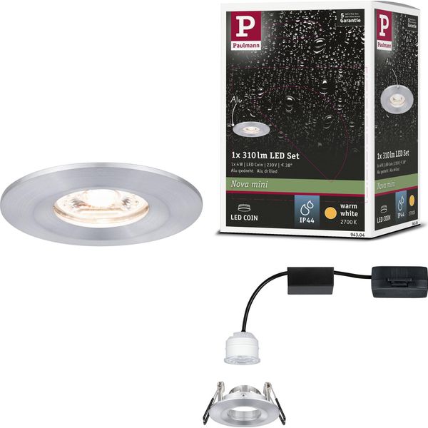 Paulmann Lampada Da Incasso Led Nova Mini A Luce Singola Fissa-image