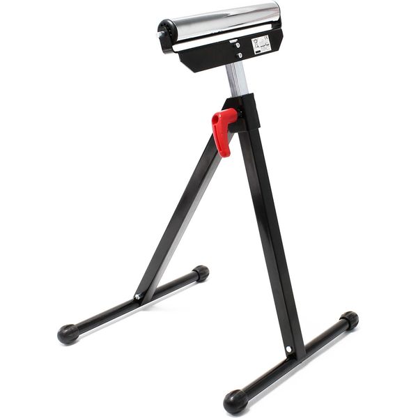 Supporto Per Rulli Wiltec Fino A 60 Kg, Supporto Per Rulli Regolabile In Altezza Da 68 A 110 Cm, In Metallo Per L'alimentazione Del Materiale, Supporto Per Rulli, Supporto Di Base Per Rulli-image