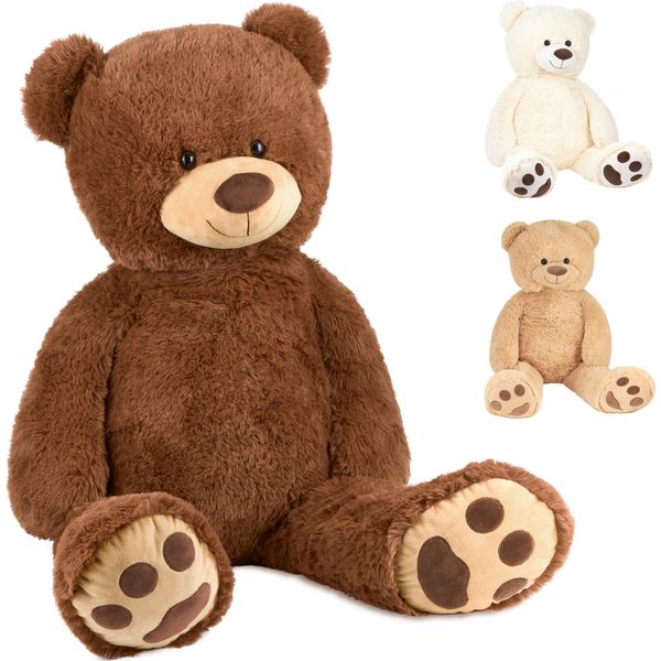 Brubaker Orsacchiotto Xxl Alto 100 Cm - Peluche Di Peluche, Marrone-image