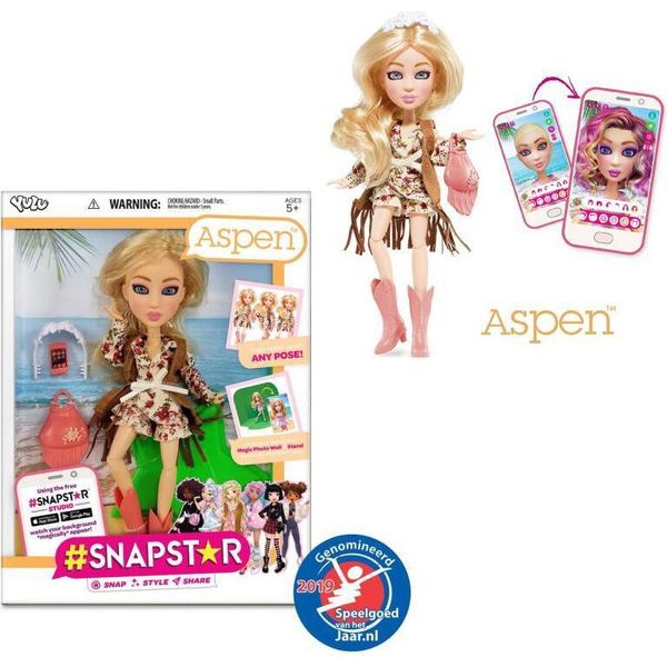 Bambola Snapstar Aspen Con Accessori-image