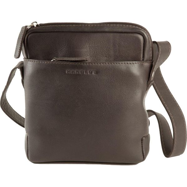 Harold's Pelle Borsa A Tracolla Campo Crossbag Brown Marrone Scuro-image