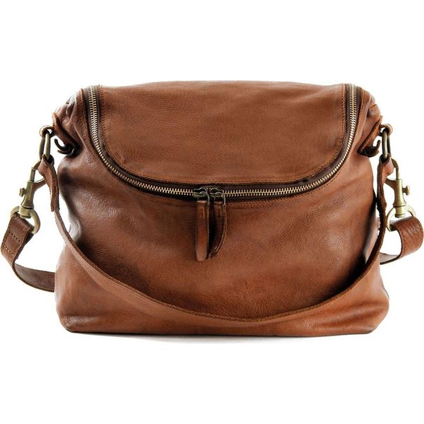 Harold's Pelle Borsa A Tracolla Borsa A Tracolla Submarine Zipperbag Cognac Marrone-image