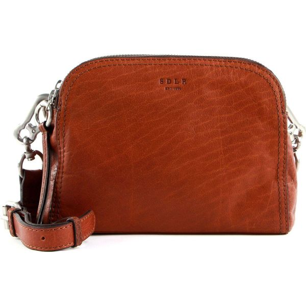 Saddler Pelle Borsa A Tracolla Borsa Da Sera Moss Shoulder Bag Midbrown Marrone-image