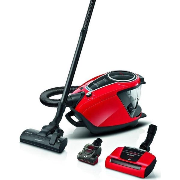 Bosch Bgs7Pet Proanimal Aspirapolvere Senza Sacco 700W Nero/Rosso-image