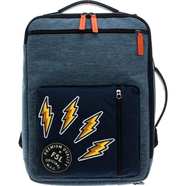 Fossil Zaino Per Laptop Zaino Con Scomparto Per Laptop Buckner Computer Backpack Blue-image