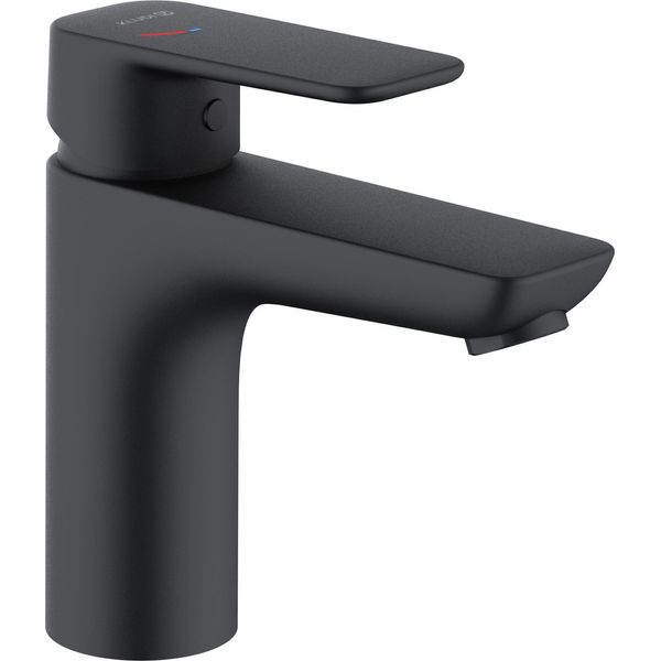 Kludi Pure&Style Mitigeur Monocommandé Pour Lavabo, Hauteur De Bec 100Mm, Sans Garniture D'éCoulement, Ecoplus, 401983975, 401983975-image