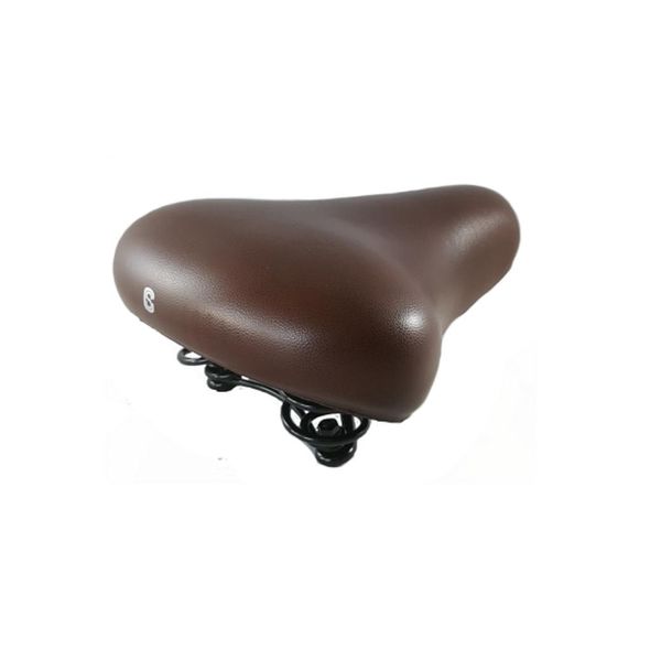 Selle Comfort City Unisex Gel/Acciaio Marrone-image