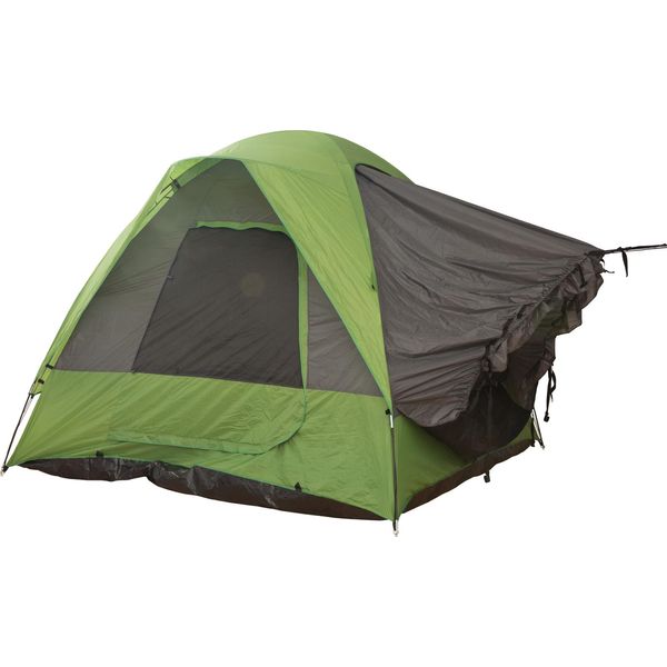 Outsunny Tenda Da Auto, Tenda Da Campeggio, Tenda Da Viaggio, Per 4-5 Persone, In Fibra Di Poliestere, Verde, 300 X 300 X 230 Cm-image