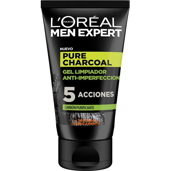 L'oréAl Paris Men Expert Pure Charcoal Gel Detergente Purificante 100Ml-image