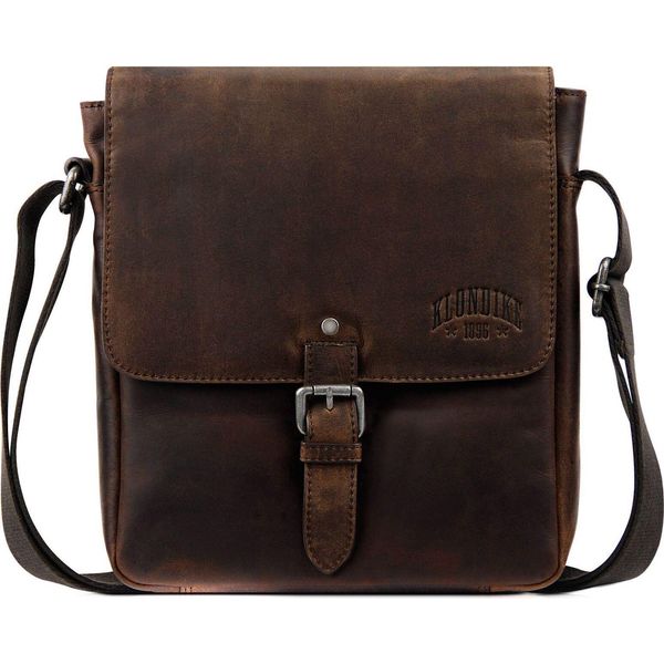 Klondike 1896 Borsa A Tracolla Borsa A Tracolla Digger Erin Shoulderbag With Flap Dark Brown Marrone-image