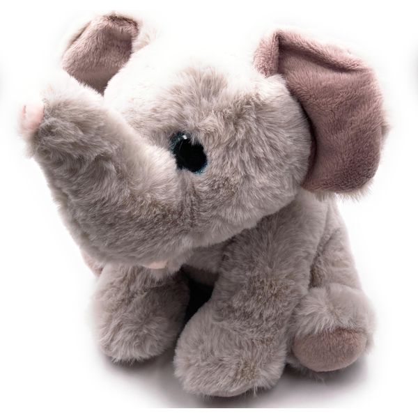 Onwomania Peluche Peluche Pachiderma Elefante Lunghezza 29 Cm Grigio-image