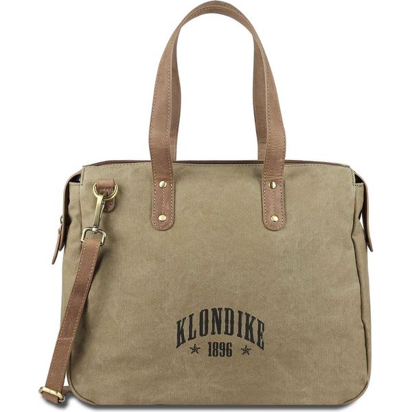 Klondike 1896 Borsa A Tracolla Borsa A Tracolla Dawson Payton Shoulderbag Khaki / Khaki Beige Marrone-image
