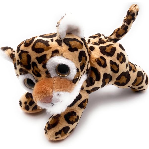 Onwomania Peluche Pantera Grande Gatto Leopardo Lunghezza 19 Cm Marrone-image