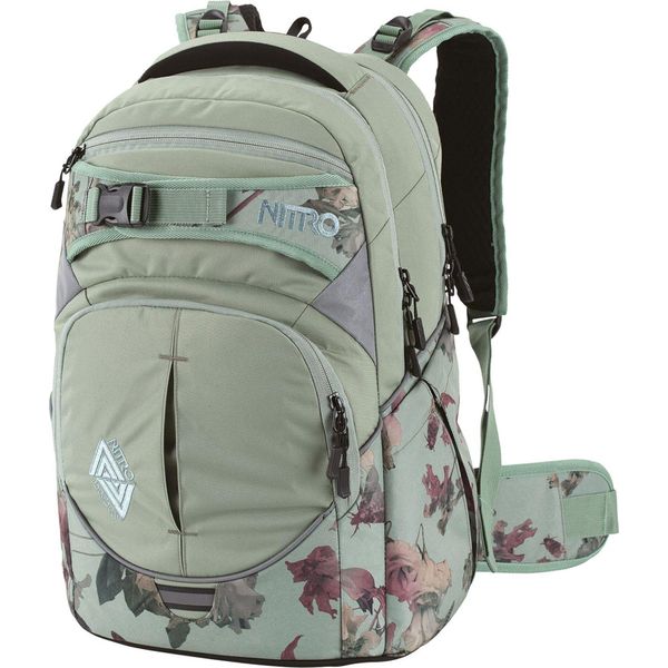 Nitro Zaino Della Scuola Zaino Daypacker Collection Superhero Backpack 30L Dead Flower Verde Multicolore-image