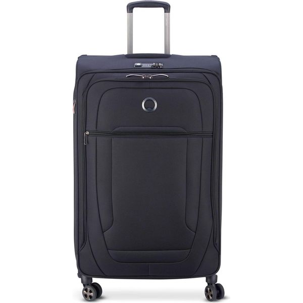 Delsey Paris Carrello Helium Dlx Erw. 4 Dr Trolley 83 Cm Black Nero-image