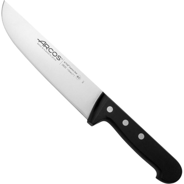 Coltello Da Macellaio Arcos Universal 283004 In Acciaio Al Nitro, Con Mango In Poliossimetilene E Lama Da 17,5 Cm In Astuccio-image