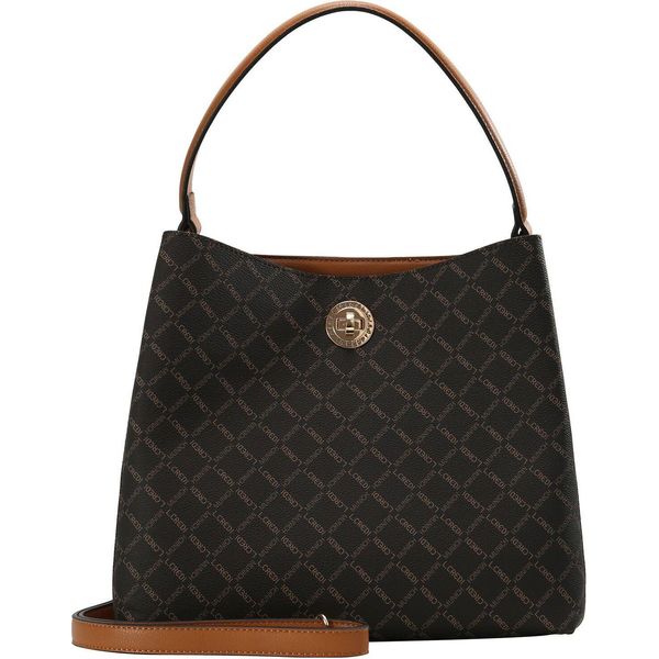 L.Credi Borsa A Tracolla Borsa A Tracolla Filiberta Hobo Brown Marrone Scuro-image