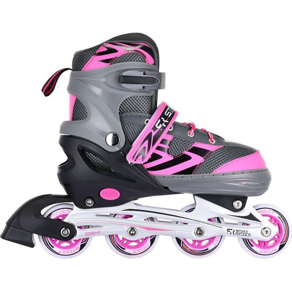 Pattini In Linea Street Rider Rosa 35-38-image