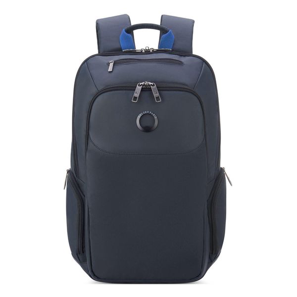 Delsey Paris Zaino Per Il Tempo Libero Zaino Con Scomparto Per Laptop Parvis Plus Backpack Waterproof 15,6" 22L Grey Grigio Scuro"-image