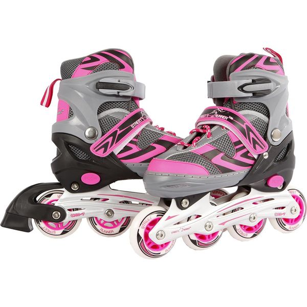 Pattini In Linea Street Rider Rosa 31-34-image