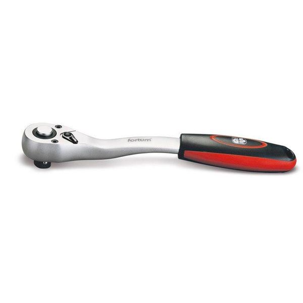 Cricchetto Fortum (4700112) Cricchetto Da Meccanico, 3/8", L 193Mm, 72 Denti, Crv/S2"-image