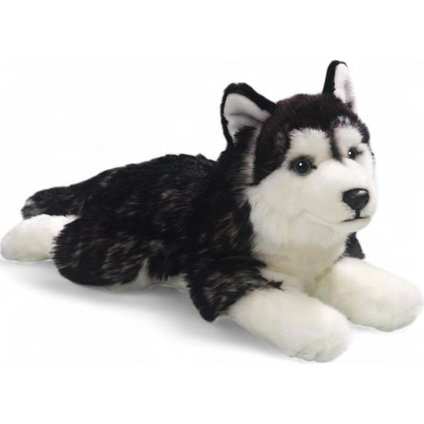 Carl Dick Husky, Nero, Sdraiato Circa 32Cm Totale 2783 Peluche, Peluche, Peluche-image
