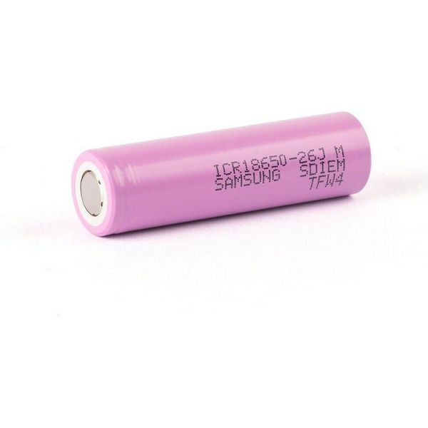 Batteria Ricaricabile 18650 Li-Ion Per Samsung ICR18650 3,7V 2600Mah-image